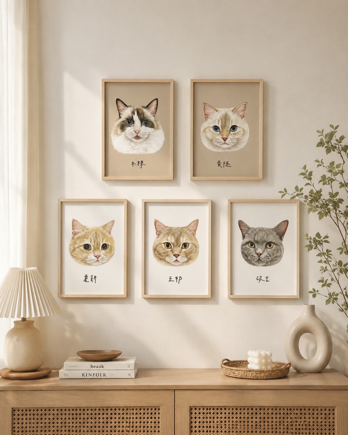 A4相框畫展示照 3